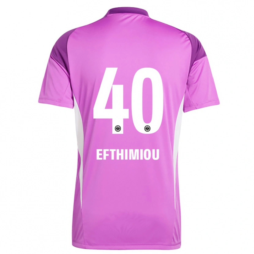 Danxen Dames Sissis Efthimiou #40 Lila Wit Keepersshirt 2025/26 T-Shirt België