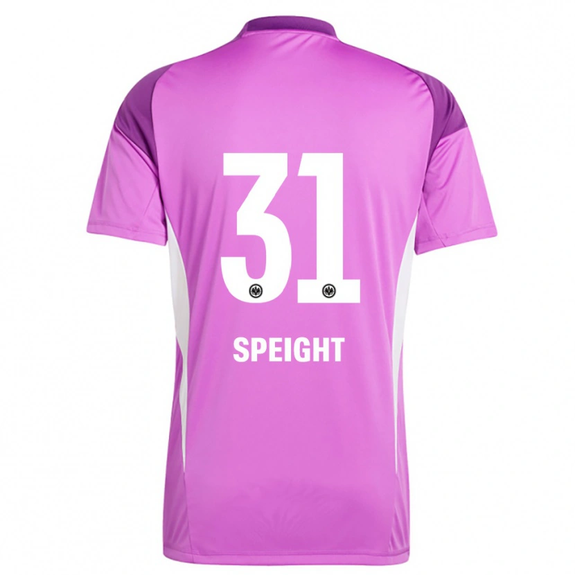 Danxen Dames Benjamin Speight #31 Lila Wit Keepersshirt 2025/26 T-Shirt België