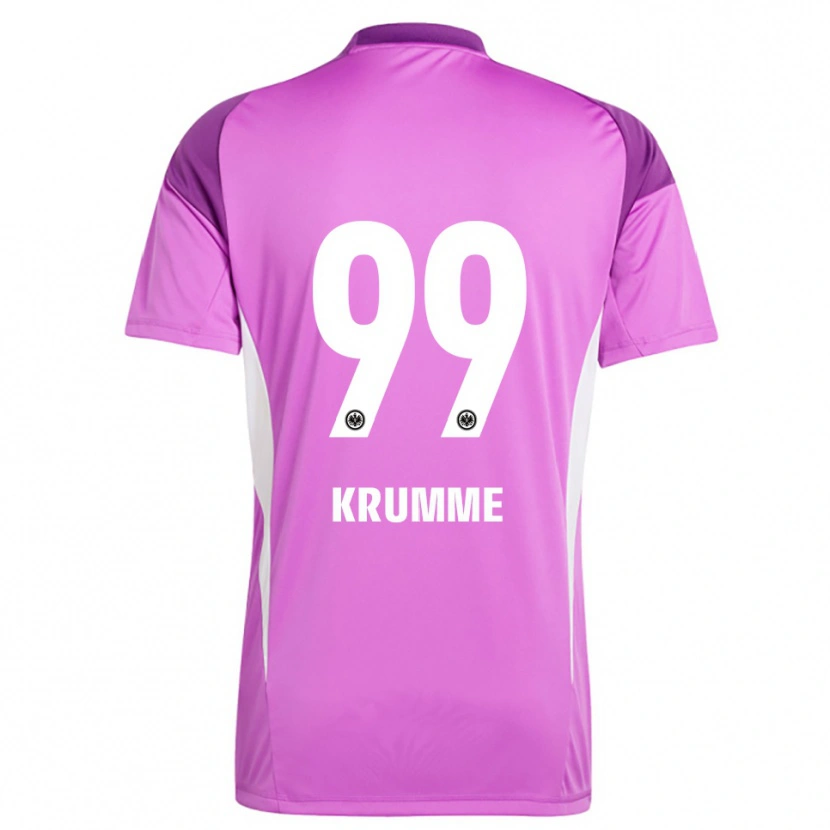 Danxen Dames Janne Krumme #99 Lila Wit Keepersshirt 2025/26 T-Shirt België