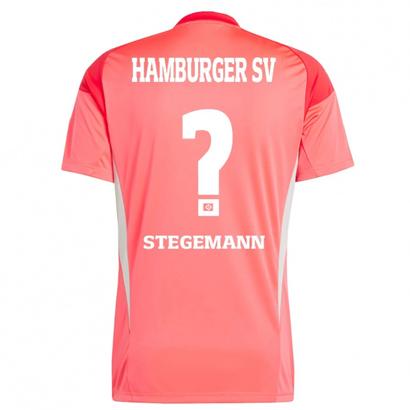 Danxen Dames Jean-Pierre Stegemann #0 Rood Oranje Keepersshirt 2025/26 T-Shirt België