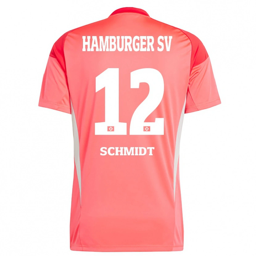 Danxen Dames Bennet Schmidt #12 Rood Oranje Keepersshirt 2025/26 T-Shirt België