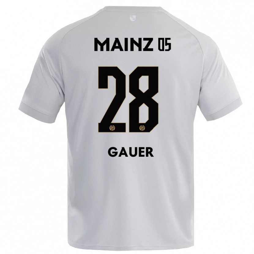 Danxen Dames Luke Gauer #28 Lichtgrijs Blauw Keepersshirt 2025/26 T-Shirt België