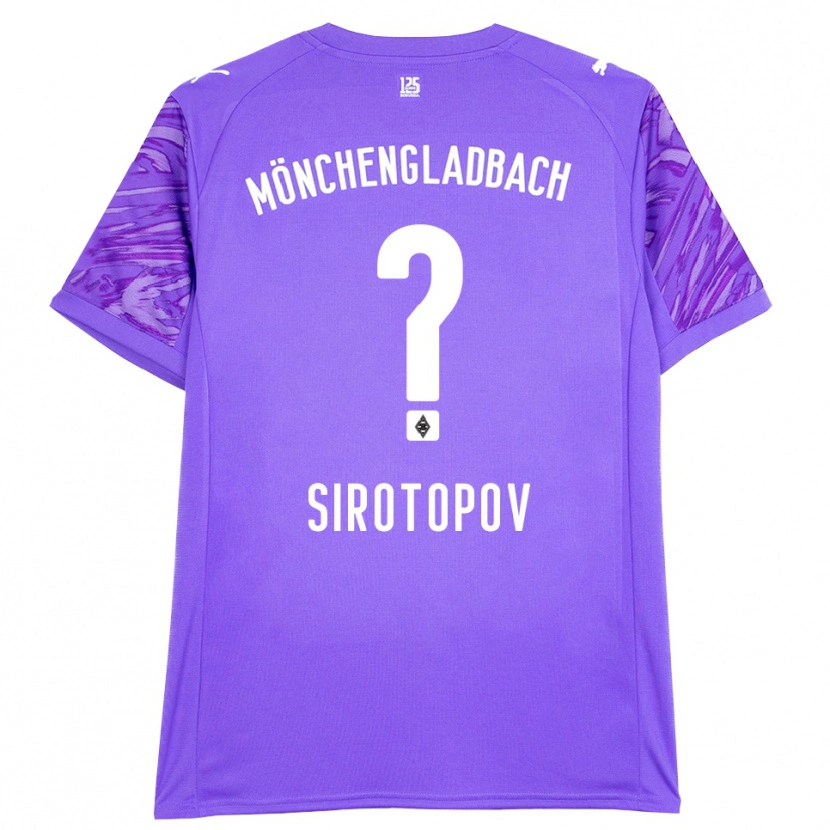 Danxen Dames Artem Sirotopov #0 Lila Wit Keepersshirt 2025/26 T-Shirt België
