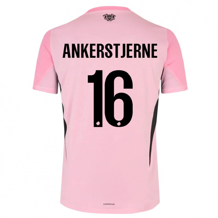 Danxen Dames Ida Ankerstjerne #16 Roze Zwart Keepersshirt 2025/26 T-Shirt België