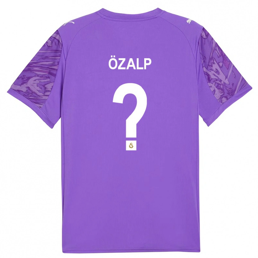 Danxen Dames Hamza Özalp #0 Paars Wit Keepersshirt 2025/26 T-Shirt België
