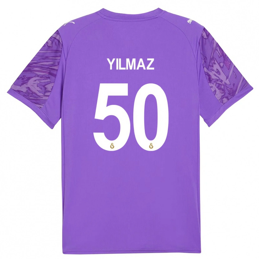 Danxen Dames Jankat Yılmaz #50 Paars Wit Keepersshirt 2025/26 T-Shirt België