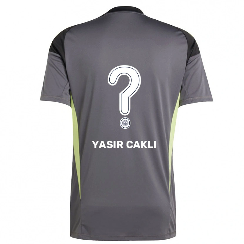 Danxen Dames Ali Yasir Caklı #0 Dim Grijs Zwart Keepersshirt 2025/26 T-Shirt België