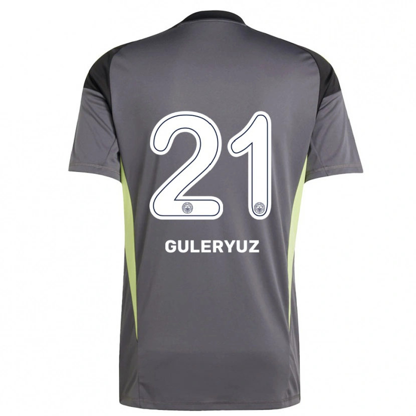 Danxen Dames Göknur Güleryüz #21 Dim Grijs Zwart Keepersshirt 2025/26 T-Shirt België