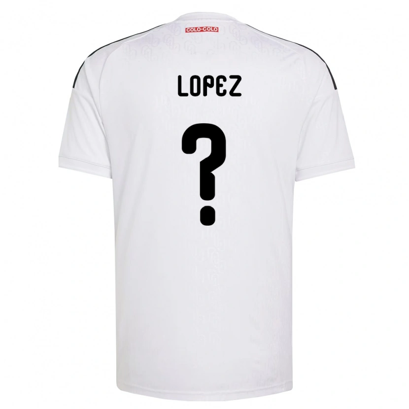 Danxen Kinderen Yessenia López #0 Wit Zwart Thuisshirt Thuistenue 2026/27 T-Shirt België