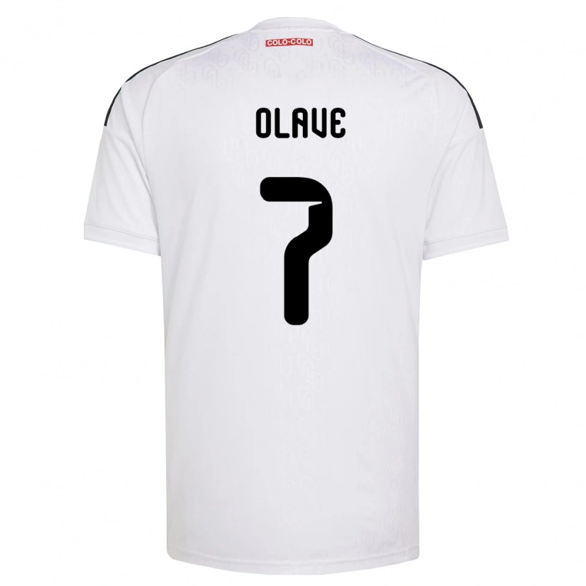 Danxen Kinderen Isidora Olave #7 Wit Zwart Thuisshirt Thuistenue 2026/27 T-Shirt België