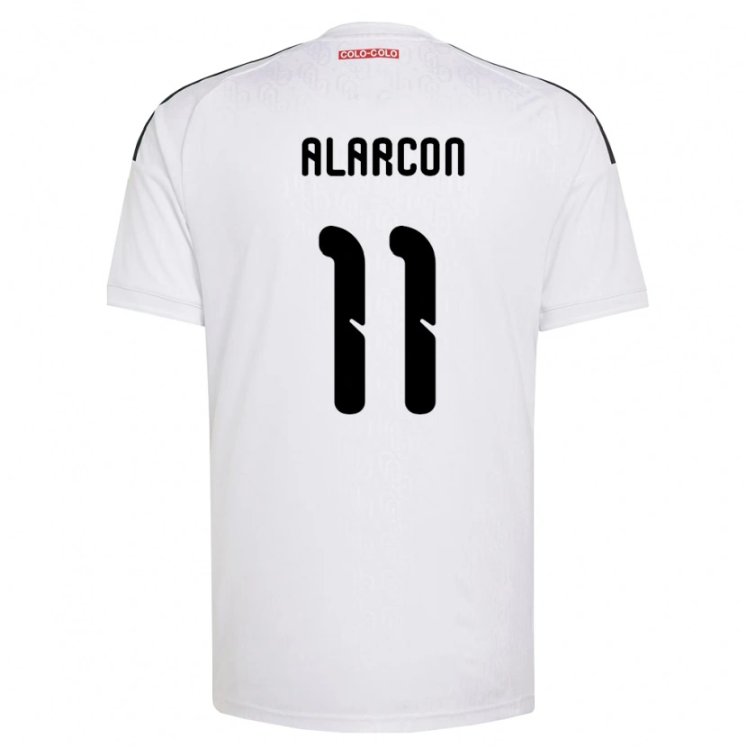 Danxen Kinderen Antonia Alarcón #11 Wit Zwart Thuisshirt Thuistenue 2026/27 T-Shirt België