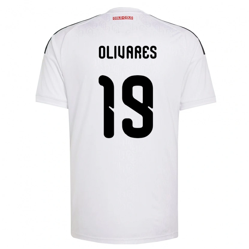 Danxen Kinderen Michelle Olivares #19 Wit Zwart Thuisshirt Thuistenue 2026/27 T-Shirt België