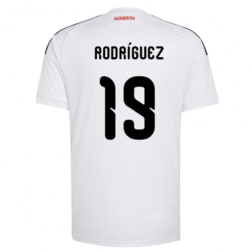 Danxen Kinderen Salomón Rodríguez #19 Wit Zwart Thuisshirt Thuistenue 2026/27 T-Shirt België