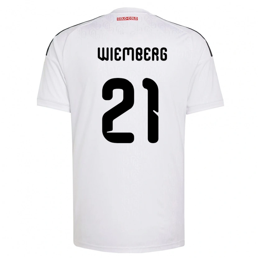 Danxen Kinderen Erick Wiemberg #21 Wit Zwart Thuisshirt Thuistenue 2026/27 T-Shirt België