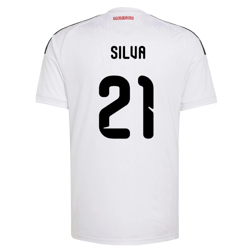 Danxen Kinderen Agustin Silva #21 Wit Zwart Thuisshirt Thuistenue 2026/27 T-Shirt België
