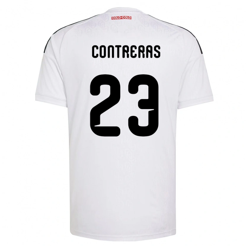 Danxen Kinderen Amaro Contreras #23 Wit Zwart Thuisshirt Thuistenue 2026/27 T-Shirt België