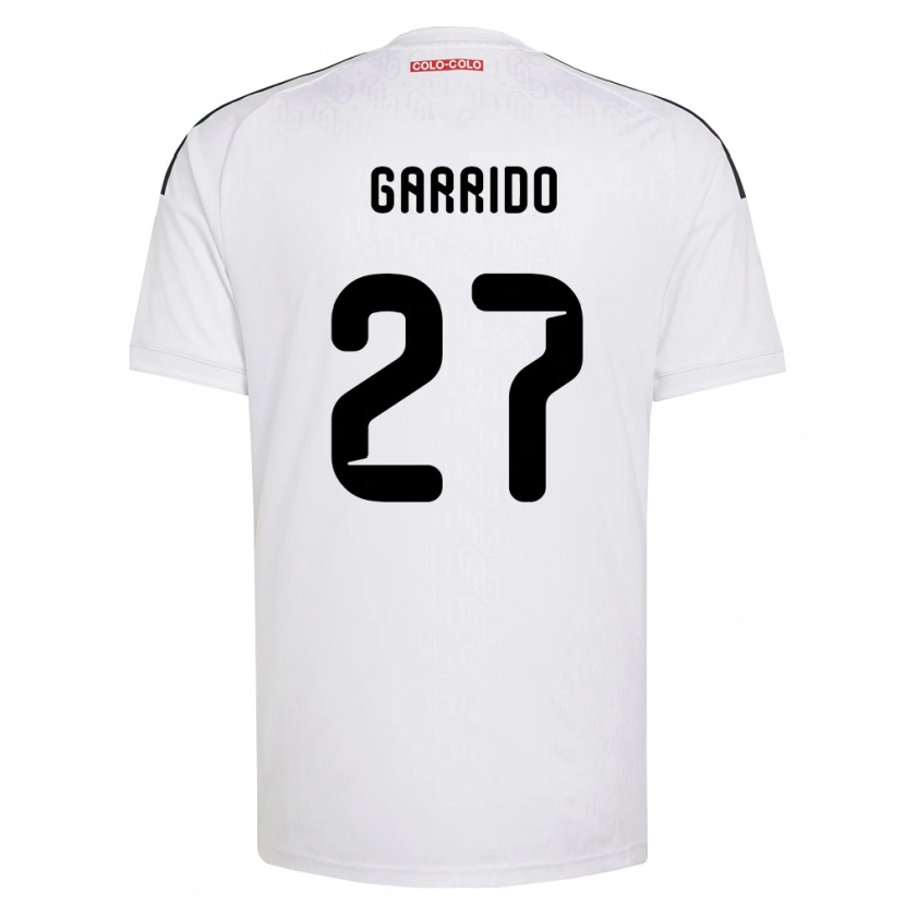 Danxen Kinderen Franco Garrido #27 Wit Zwart Thuisshirt Thuistenue 2026/27 T-Shirt België