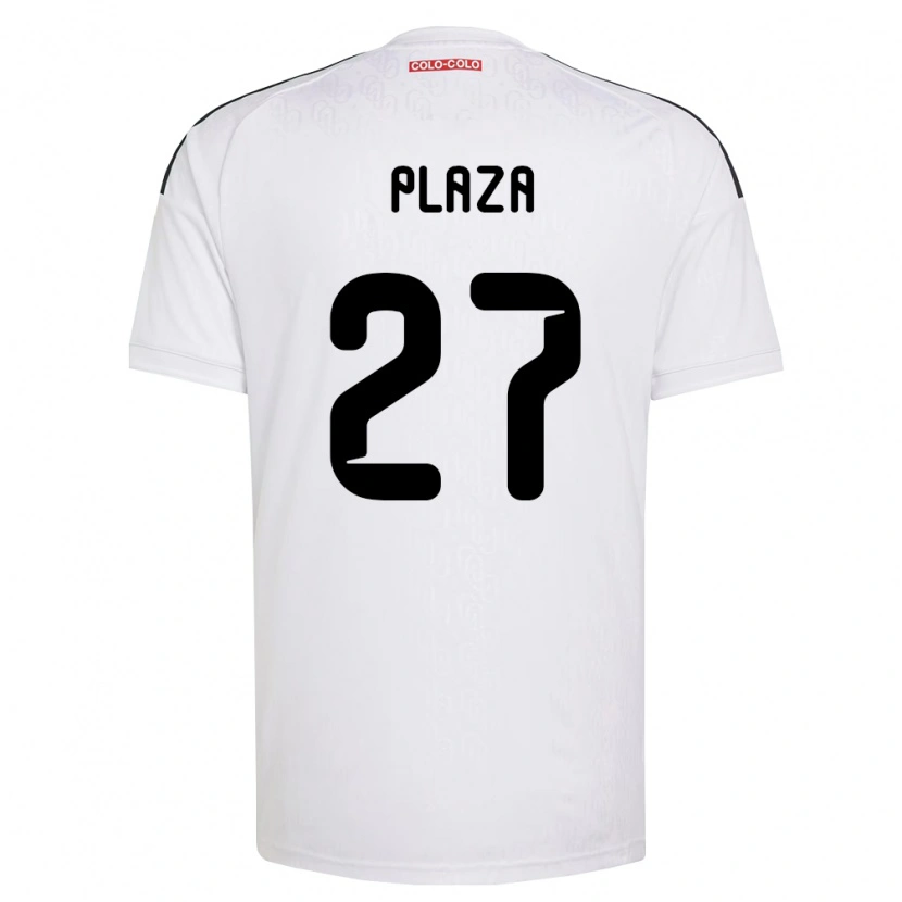 Danxen Kinderen Diego Plaza #27 Wit Zwart Thuisshirt Thuistenue 2026/27 T-Shirt België