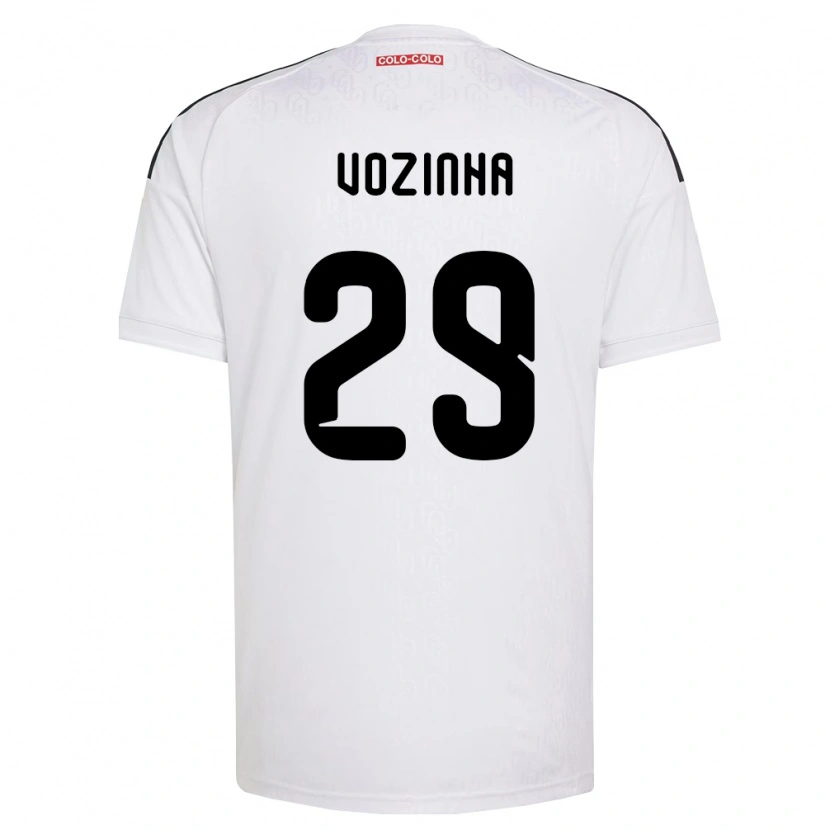 Danxen Kinderen Vozinha #29 Wit Zwart Thuisshirt Thuistenue 2026/27 T-Shirt België