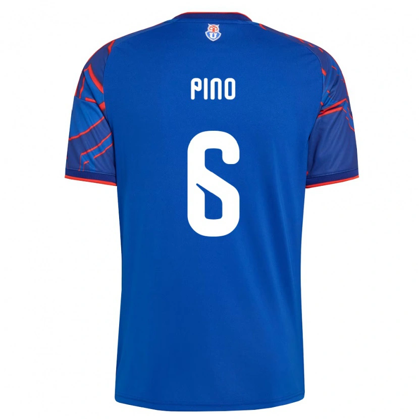 Danxen Kinderen Gisela Pino #6 Koninklijk Blauw Rood Thuisshirt Thuistenue 2026/27 T-Shirt België