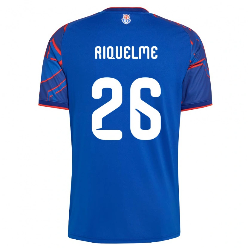 Danxen Kinderen Matías Riquelme #26 Koninklijk Blauw Rood Thuisshirt Thuistenue 2026/27 T-Shirt België