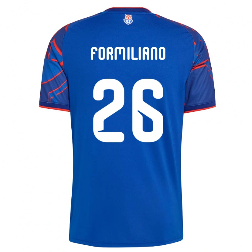 Danxen Kinderen Fabricio Formiliano #26 Koninklijk Blauw Rood Thuisshirt Thuistenue 2026/27 T-Shirt België