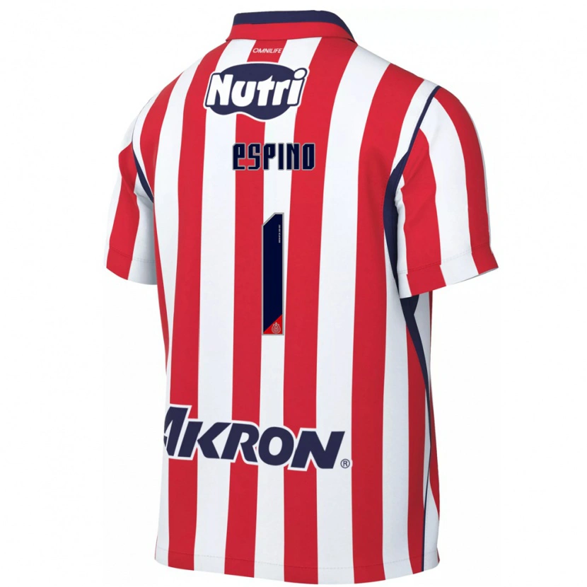 Danxen Kinderen Celeste Espino #1 Rood Wit Thuisshirt Thuistenue 2026/27 T-Shirt België
