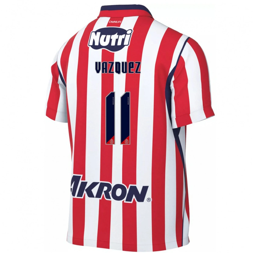 Danxen Kinderen Anette Vázquez #11 Rood Wit Thuisshirt Thuistenue 2026/27 T-Shirt België