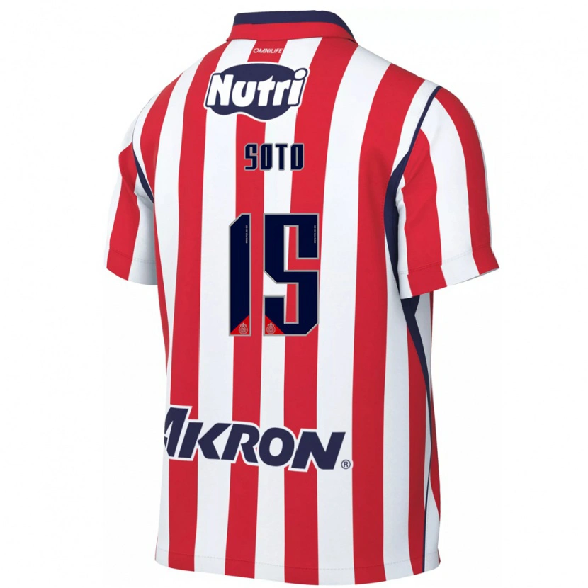 Danxen Kinderen Rubí Soto #15 Rood Wit Thuisshirt Thuistenue 2026/27 T-Shirt België
