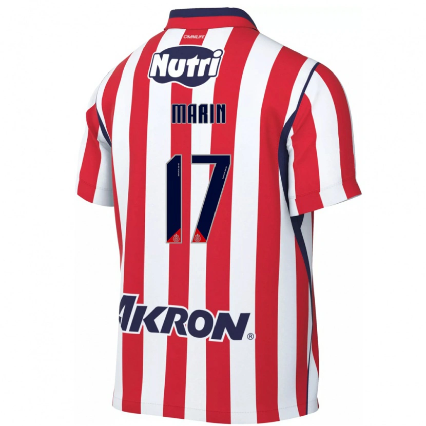 Danxen Kinderen Ricardo Marín #17 Rood Wit Thuisshirt Thuistenue 2026/27 T-Shirt België