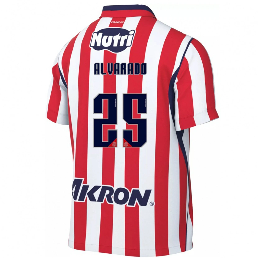 Danxen Kinderen Roberto Alvarado #25 Rood Wit Thuisshirt Thuistenue 2026/27 T-Shirt België