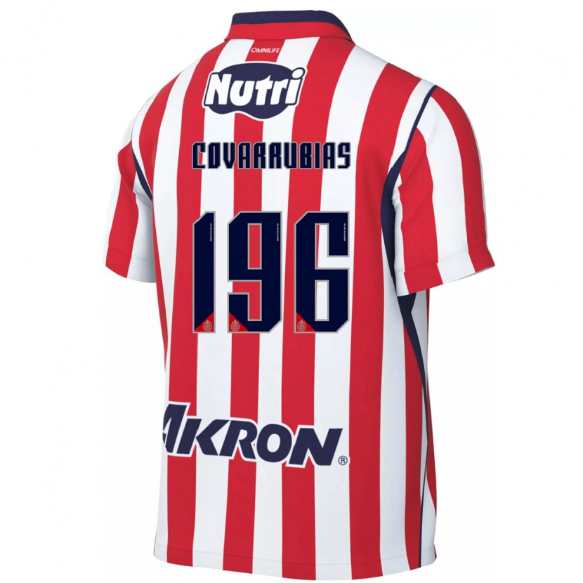 Danxen Kinderen Diego Covarrubias #196 Rood Wit Thuisshirt Thuistenue 2026/27 T-Shirt België