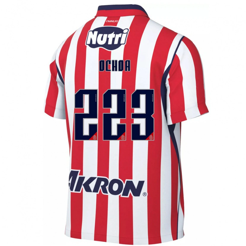 Danxen Kinderen Diego Ochoa #223 Rood Wit Thuisshirt Thuistenue 2026/27 T-Shirt België