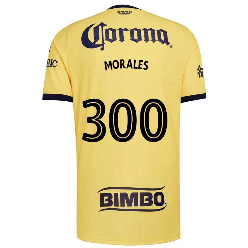 Danxen Kinderen Jareth Morales #300 Geel Rood Zwart Thuisshirt Thuistenue 2026/27 T-Shirt België
