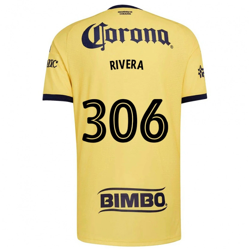 Danxen Kinderen Miguel Rivera #306 Geel Rood Zwart Thuisshirt Thuistenue 2026/27 T-Shirt België