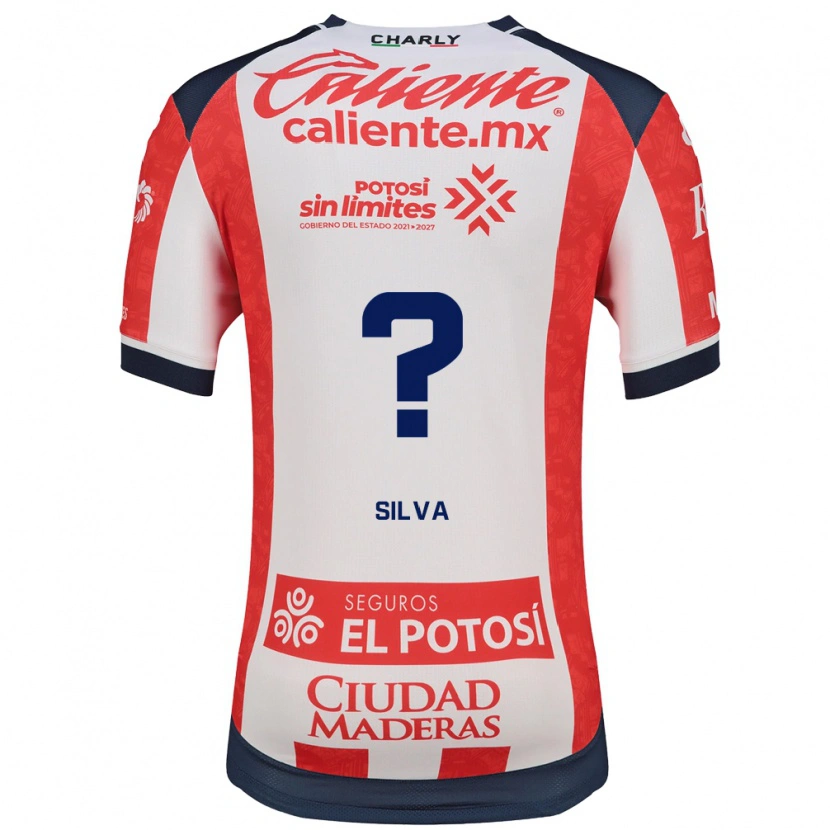 Danxen Kinderen Jordan Silva #0 Rood Wit Zwart Thuisshirt Thuistenue 2026/27 T-Shirt België