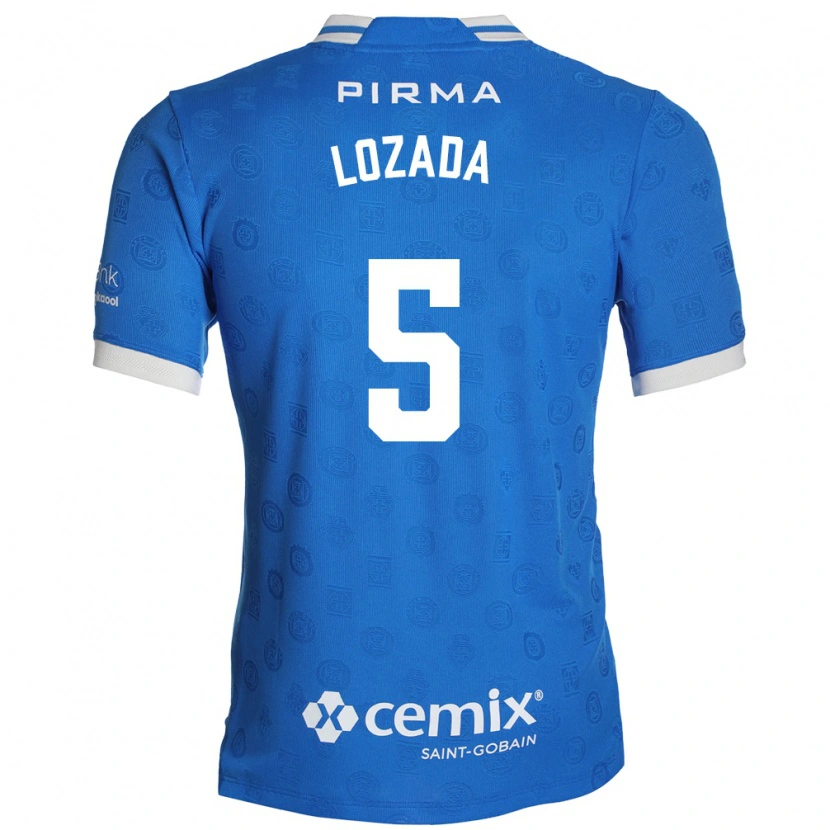 Danxen Kinderen Ana Lozada #5 Blauw Wit Rood Thuisshirt Thuistenue 2026/27 T-Shirt België