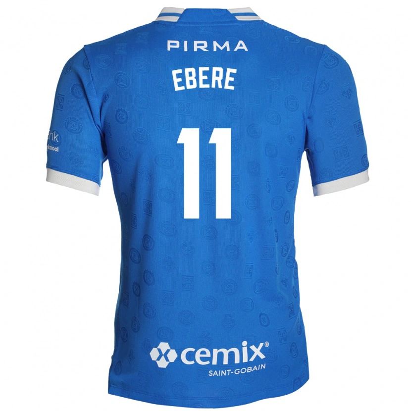 Danxen Kinderen Christian Ebere #11 Blauw Wit Rood Thuisshirt Thuistenue 2026/27 T-Shirt België