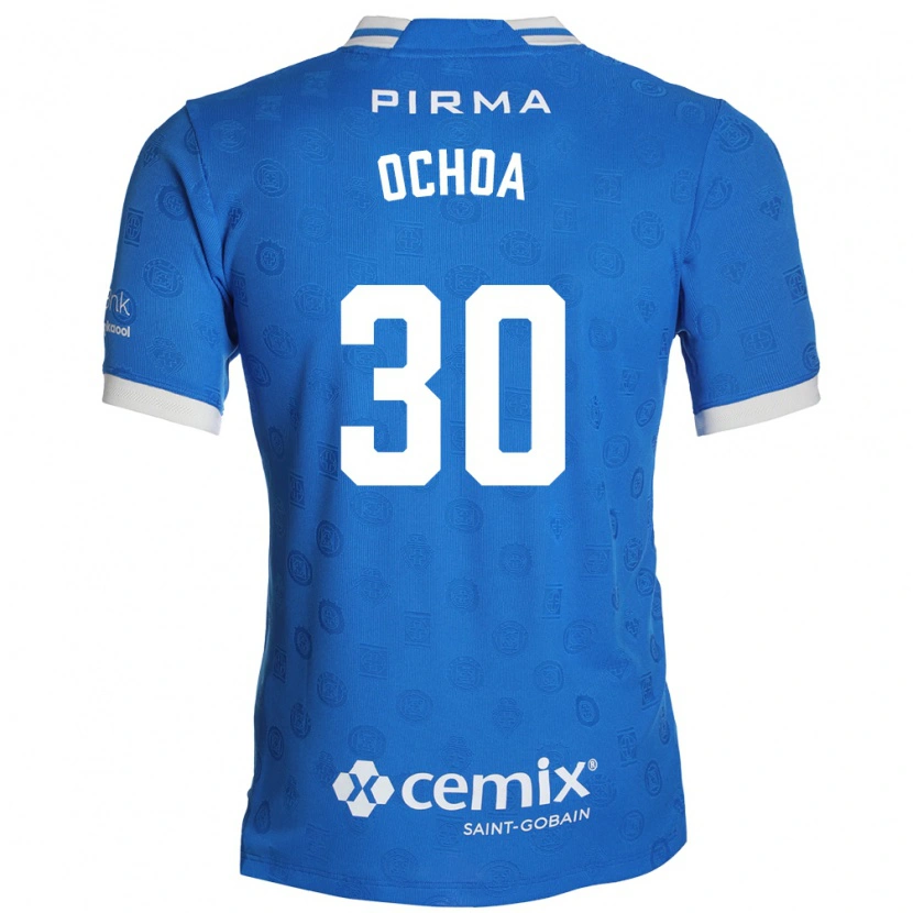 Danxen Kinderen Emmanuel Ochoa #30 Blauw Wit Rood Thuisshirt Thuistenue 2026/27 T-Shirt België