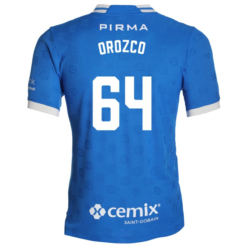 Danxen Kinderen Fabrizzio Orozco #64 Blauw Wit Rood Thuisshirt Thuistenue 2026/27 T-Shirt België