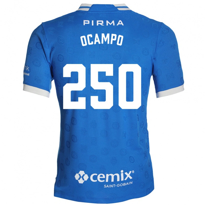 Danxen Kinderen Diego Ocampo #250 Blauw Wit Rood Thuisshirt Thuistenue 2026/27 T-Shirt België