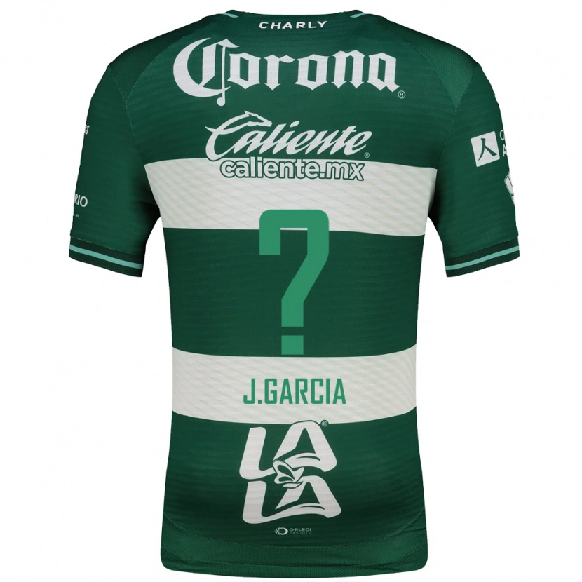 Danxen Kinderen Joel Garcia #0 Groen Wit Thuisshirt Thuistenue 2026/27 T-Shirt België