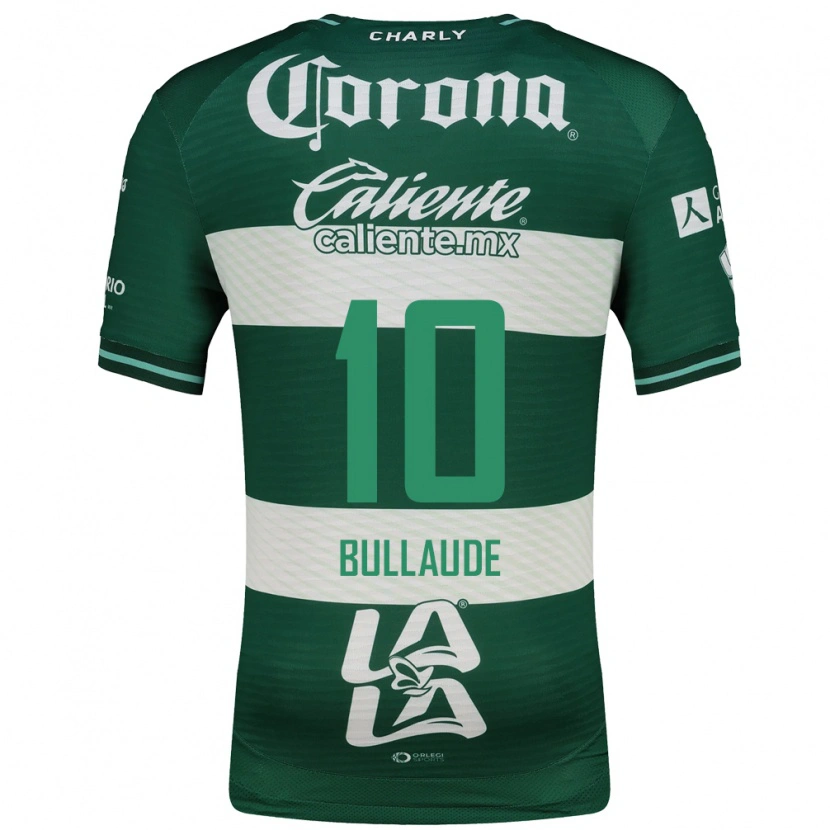 Danxen Kinderen Ezequiel Bullaude #10 Groen Wit Thuisshirt Thuistenue 2026/27 T-Shirt België