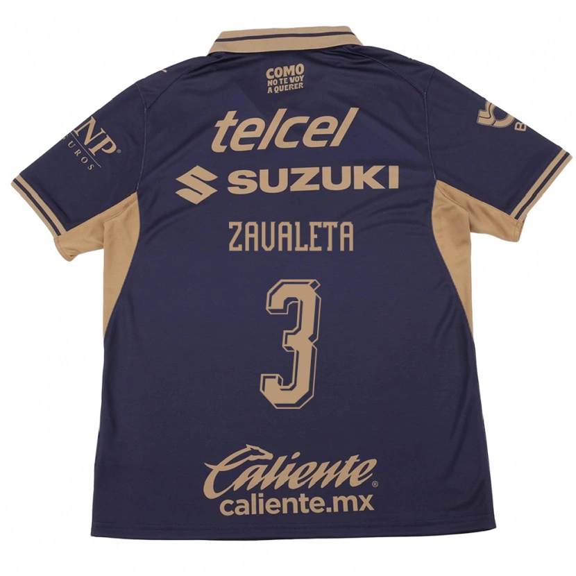Danxen Kinderen Rebeca Zavaleta #3 Paars Bruin Thuisshirt Thuistenue 2026/27 T-Shirt België