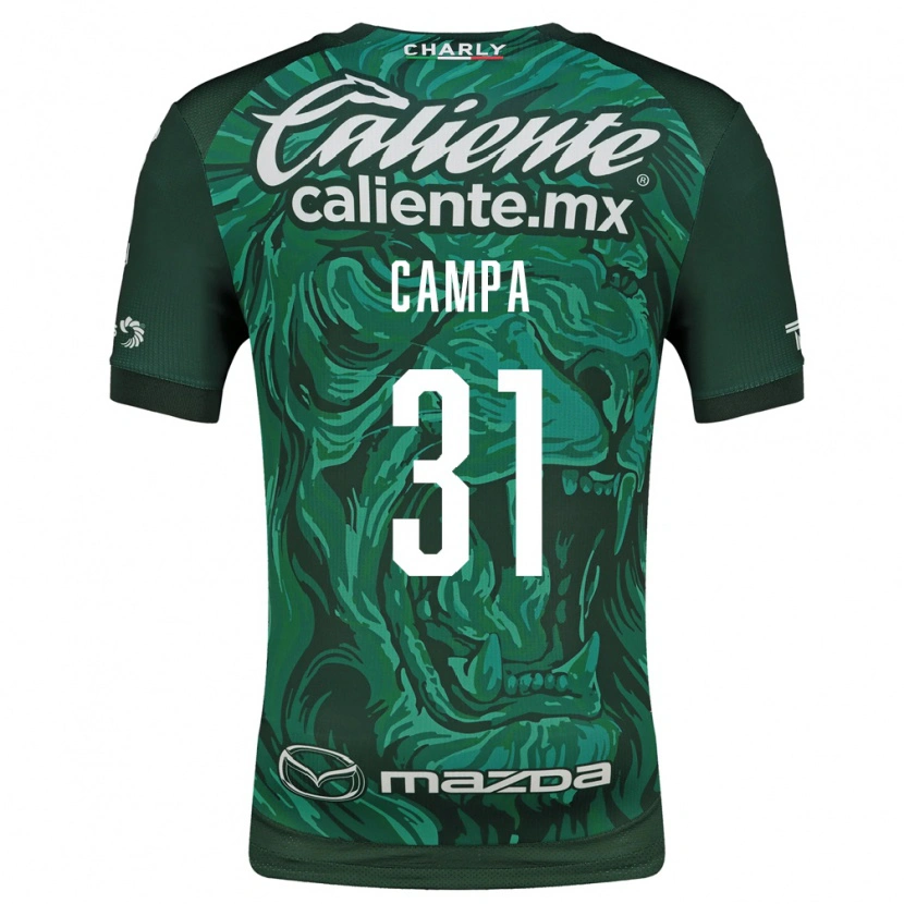 Danxen Kinderen Marlyn Campa #31 Groen Zwart Thuisshirt Thuistenue 2026/27 T-Shirt België