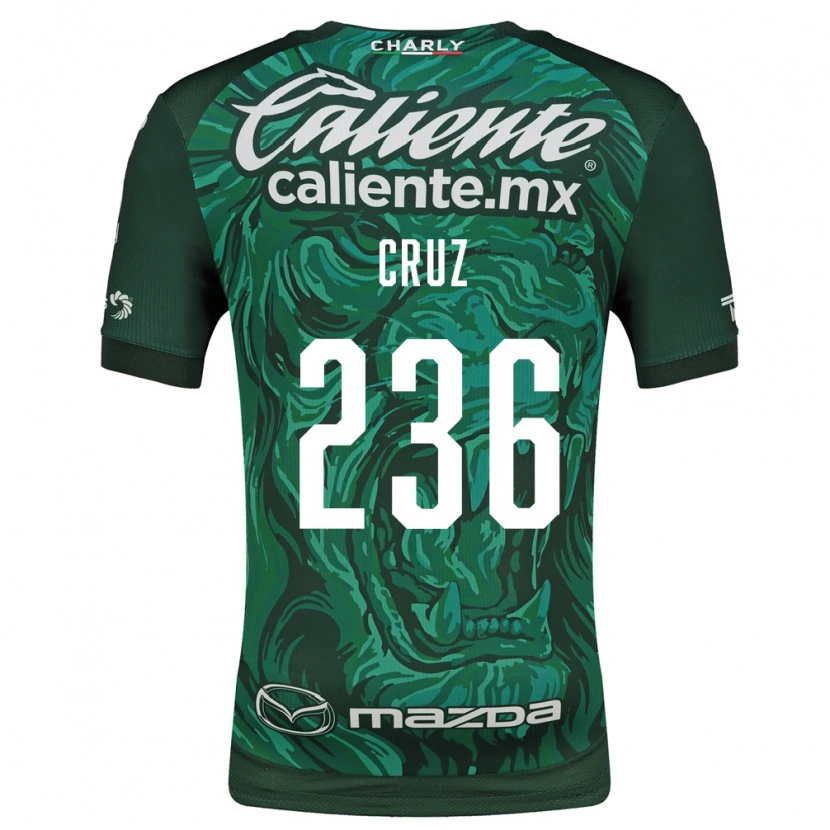Danxen Kinderen Héctor Cruz #236 Groen Zwart Thuisshirt Thuistenue 2026/27 T-Shirt België