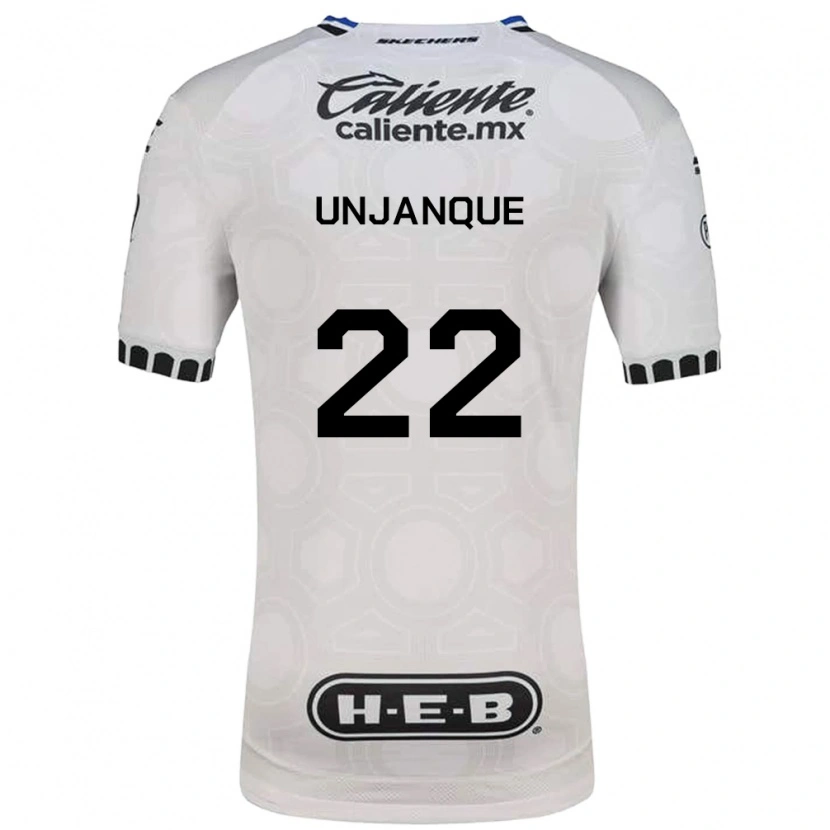 Danxen Kinderen Jean Unjanque #22 Wit Zwart Blauw Thuisshirt Thuistenue 2026/27 T-Shirt België