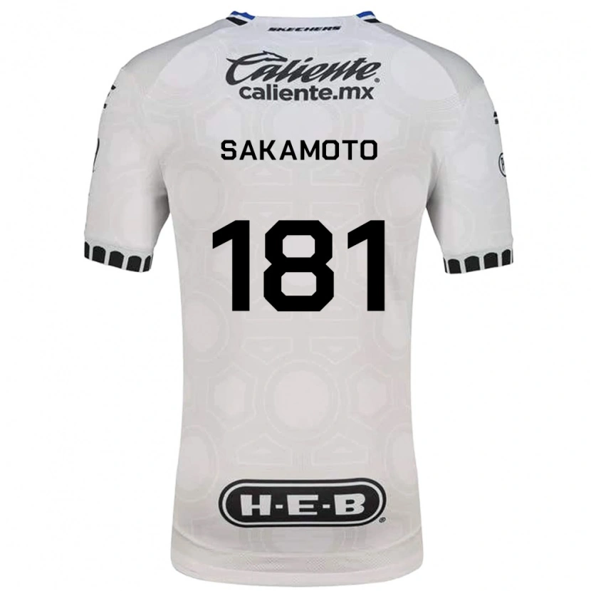Danxen Kinderen Stellan Sakamoto #181 Wit Zwart Blauw Thuisshirt Thuistenue 2026/27 T-Shirt België