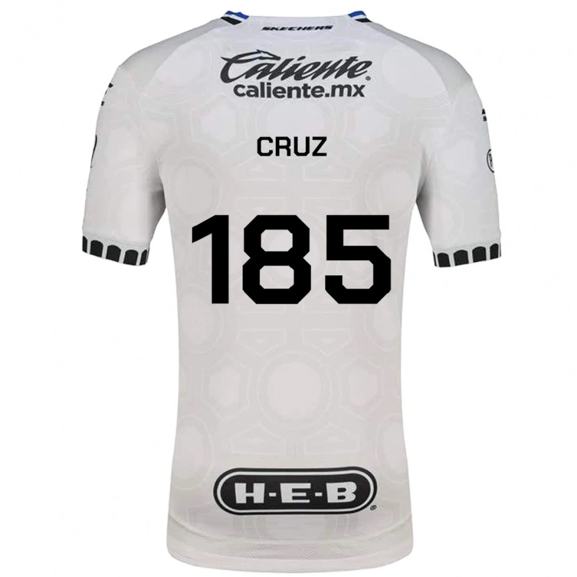 Danxen Kinderen Axel Cruz #185 Wit Zwart Blauw Thuisshirt Thuistenue 2026/27 T-Shirt België