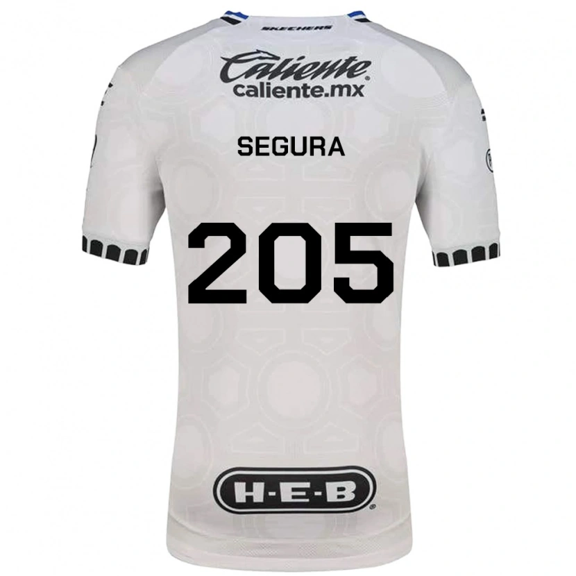 Danxen Kinderen Mathías Segura #205 Wit Zwart Blauw Thuisshirt Thuistenue 2026/27 T-Shirt België